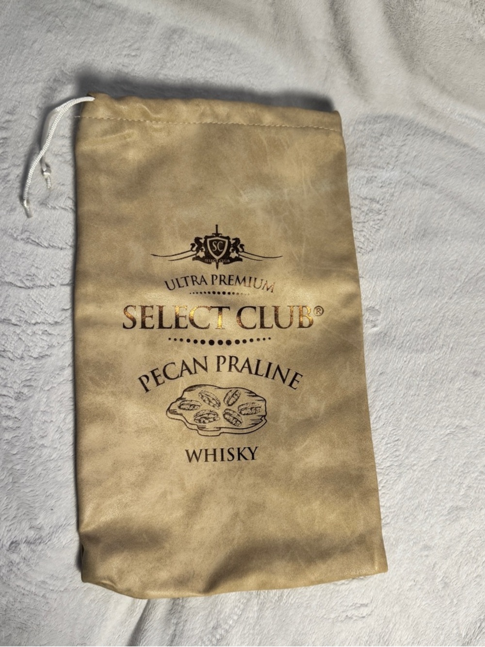 Select Club Pecan Praline Leather Whisky Bag Ultra Premium Bag Only